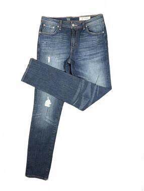 AG The Noah Slim Straight Jeans Unisex Medium Wash Distressed Size 16Y 30x31
